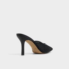Gamilia Black Women's Kitten heels - Heeled mule, Kitten heel