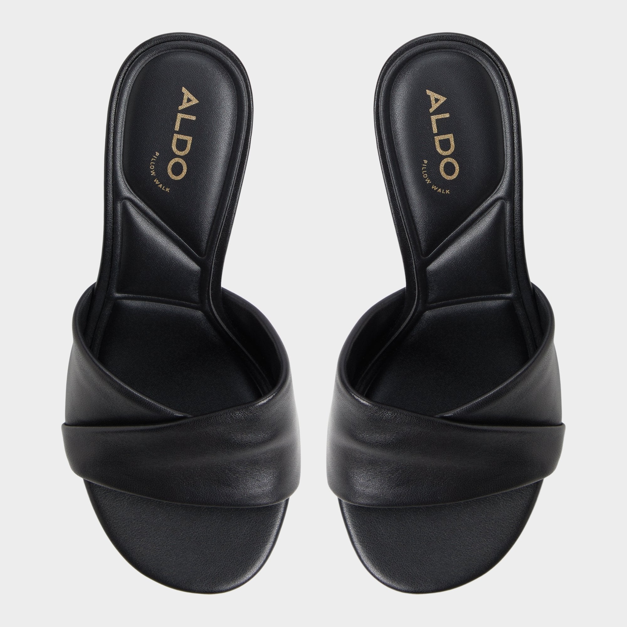 Lyhanna Black Women's Heeled mules - Heeled mule, Stiletto heel