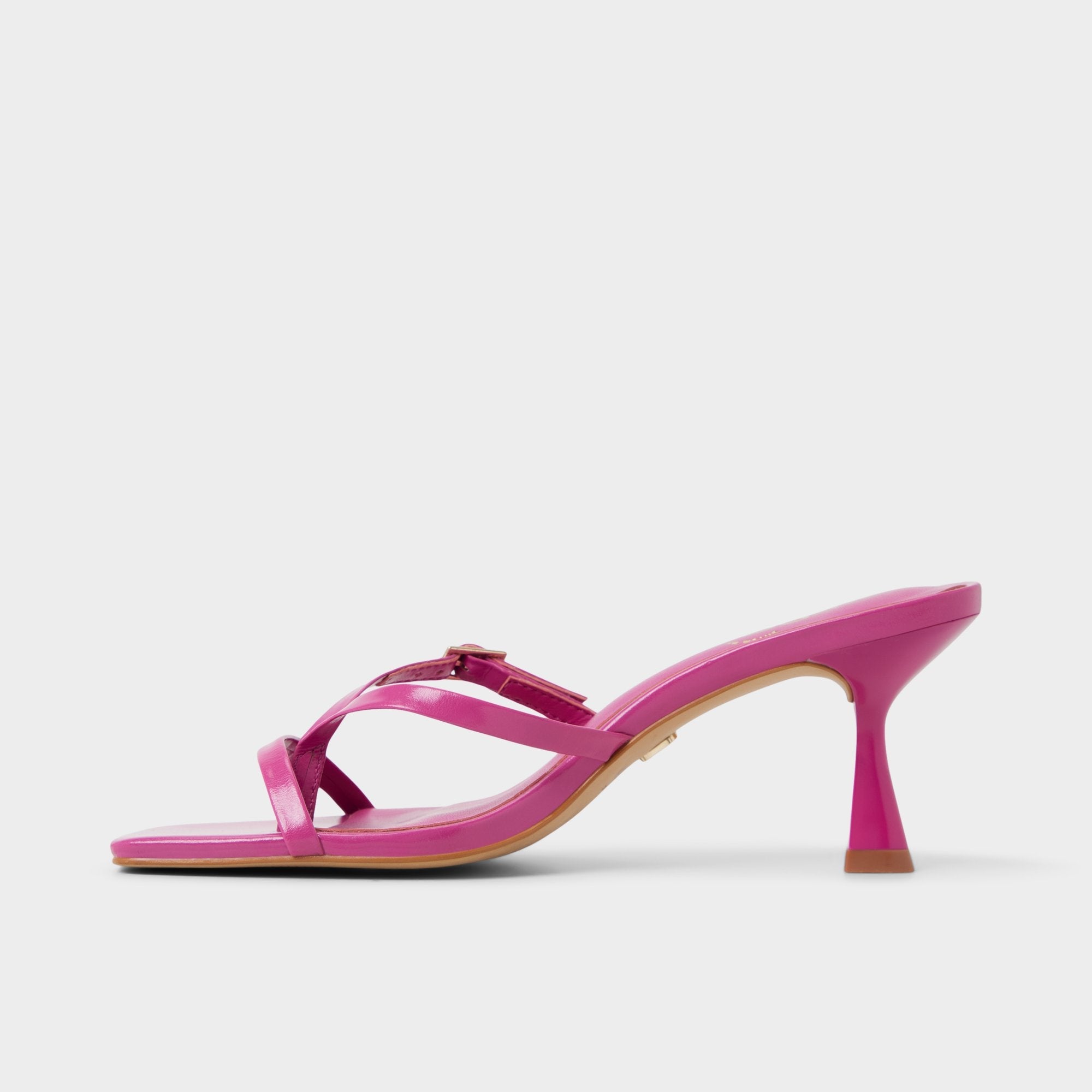Gannever - Heeled flip flop, Kitten heel