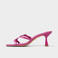 Gannever - Heeled flip flop, Kitten heel