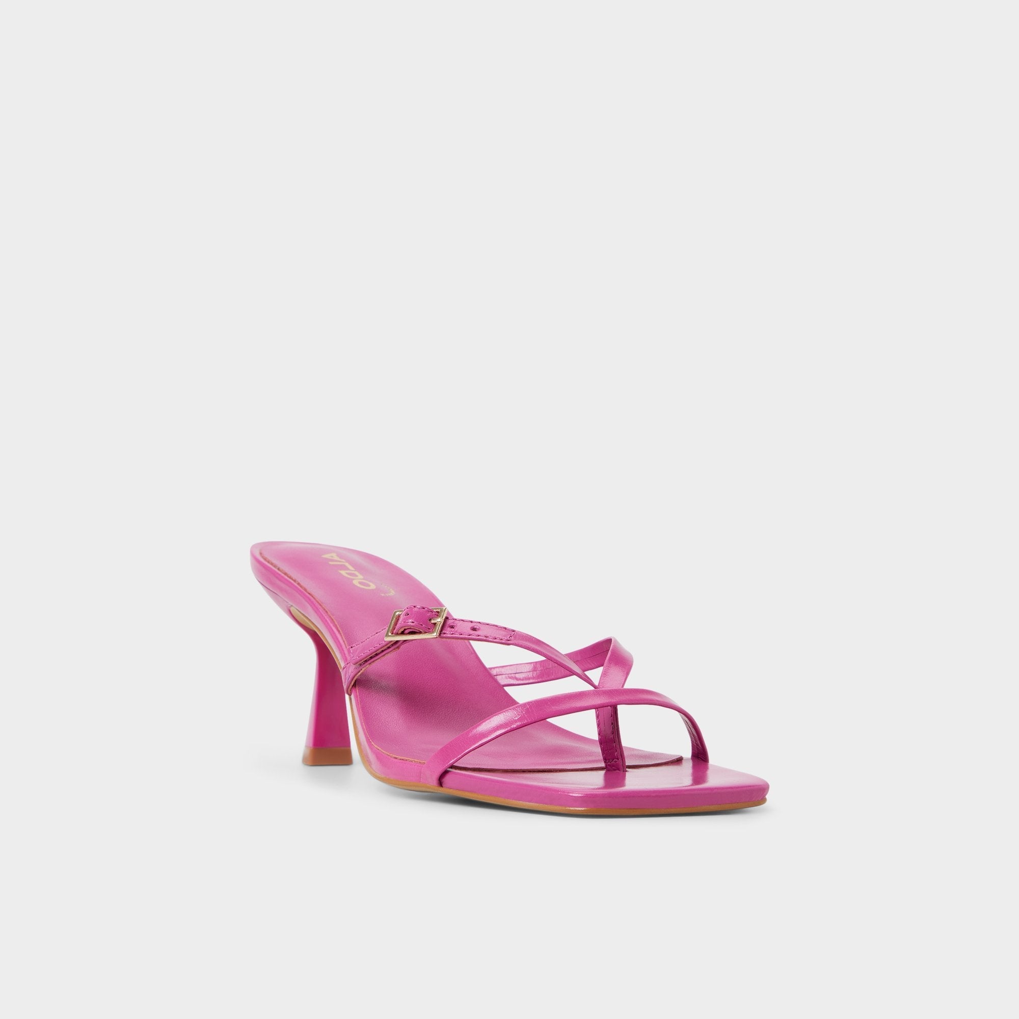 Gannever - Heeled flip flop, Kitten heel
