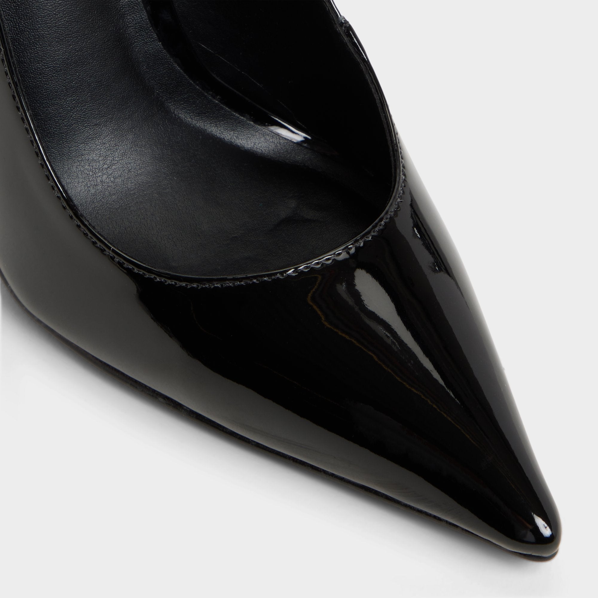 Stessysling Black Women's Pumps - Sling back high heel, Stiletto heel
