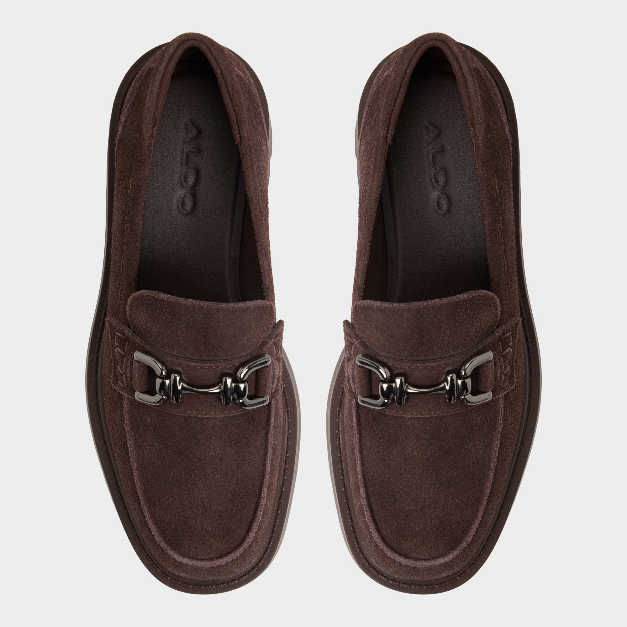 Oneameth in Dark Brown - Loafer, Lug sole