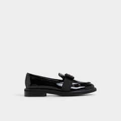 Bissom in Black - Loafer, Block heel