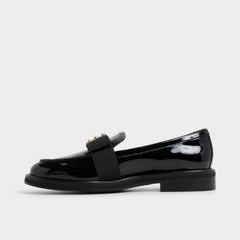 Bissom in Black - Loafer, Block heel