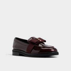 Bissom in Dark Brown - Loafer, Block heel