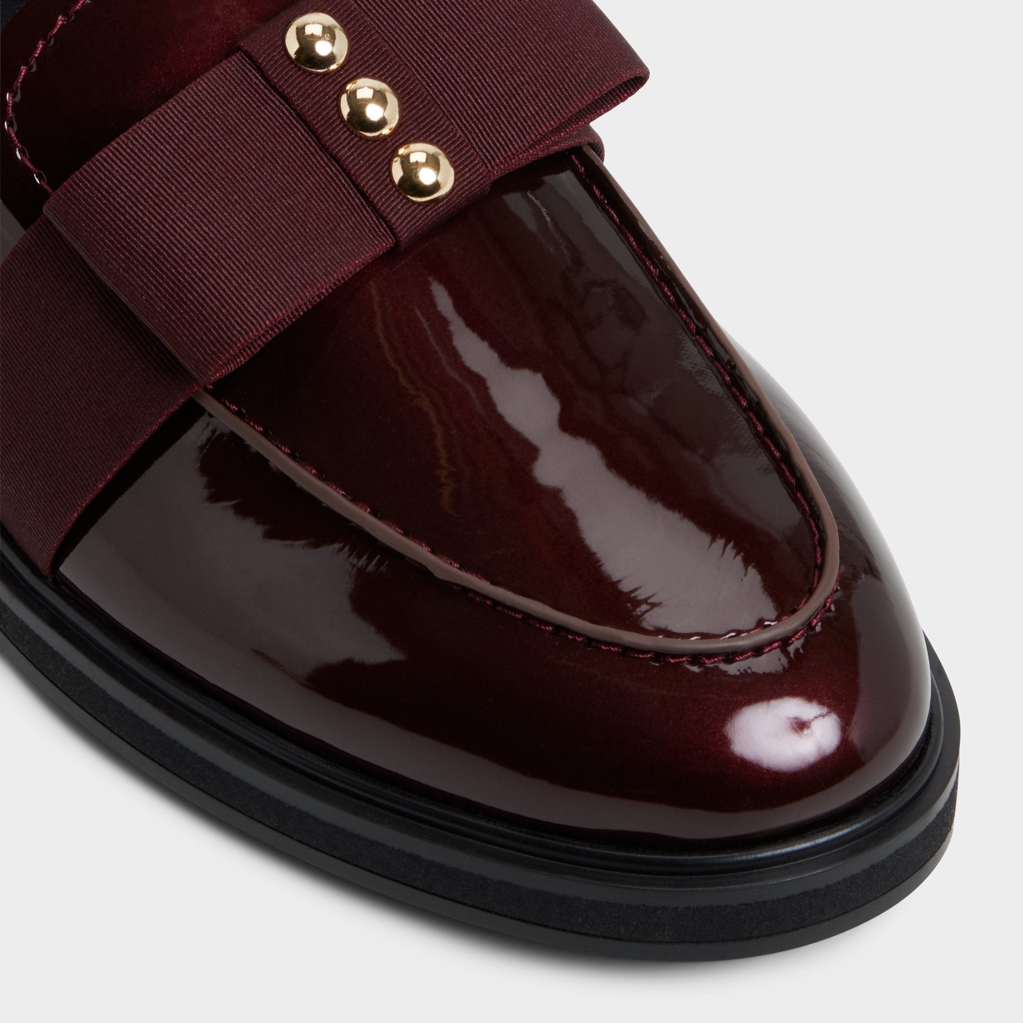 Bissom in Dark Brown - Loafer, Block heel