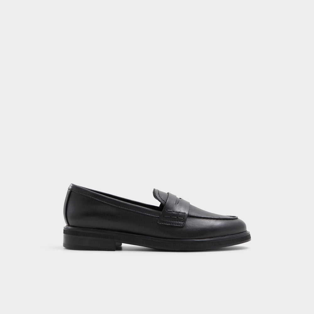 Lededanten Black Women's Loafers & Oxfords - Loafer, Block heel