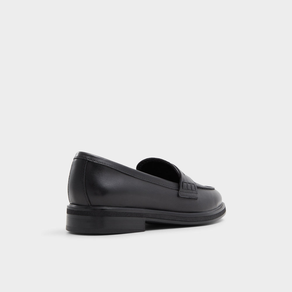 Lededanten Black Women's Loafers & Oxfords - Loafer, Block heel