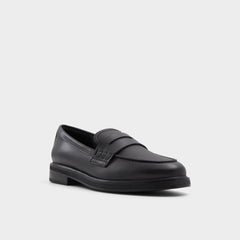 Lededanten Black Women's Loafers & Oxfords - Loafer, Block heel