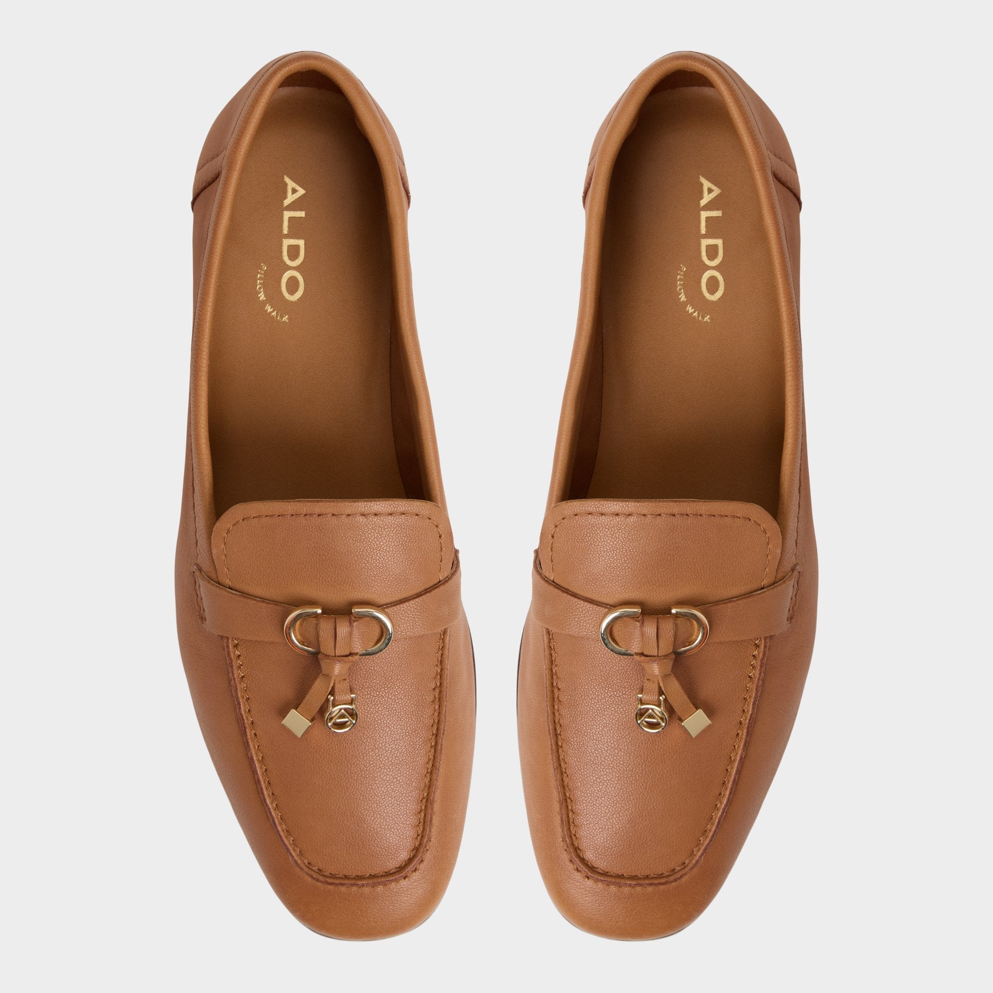 Ybilide Medium Brown Women's Loafers & Oxfords - Loafer