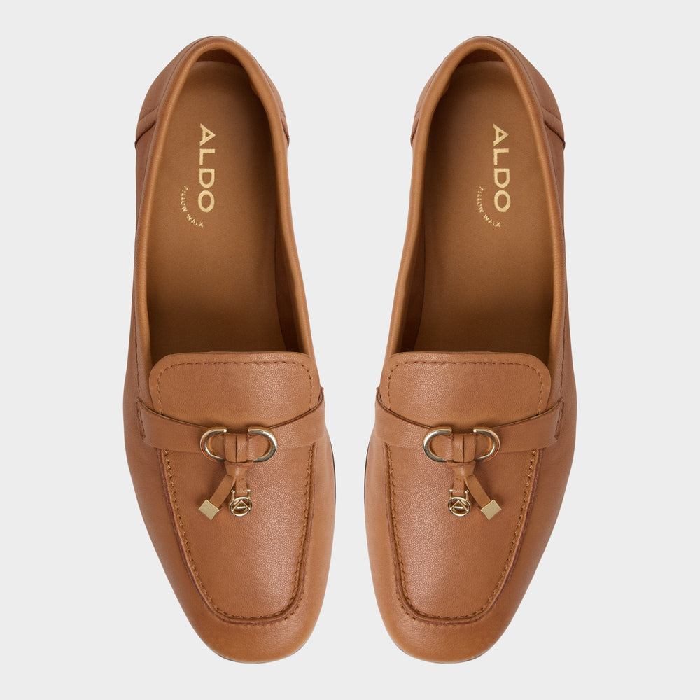 Ybilide Medium Brown Women's Loafers & Oxfords - Loafer