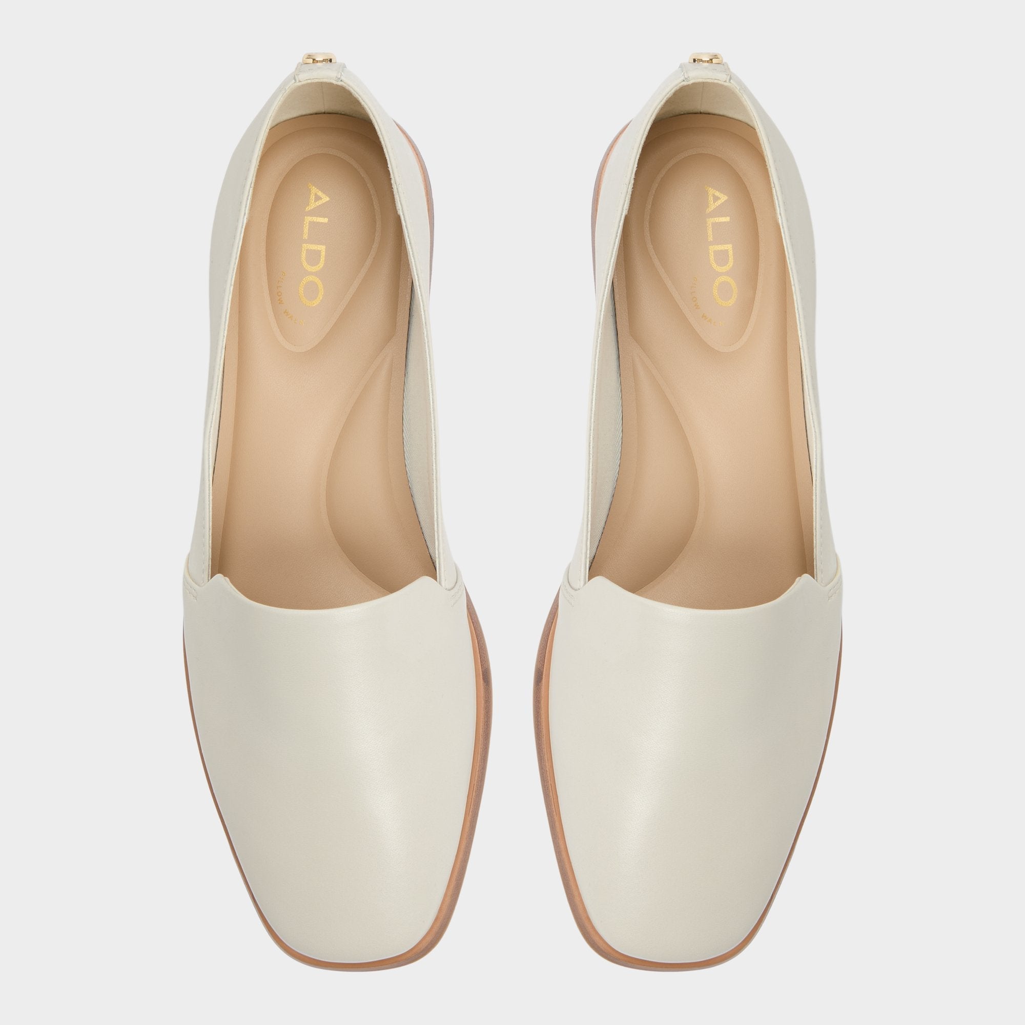 Caraelia White/Bone Women's Loafers & Oxfords - Loafer
