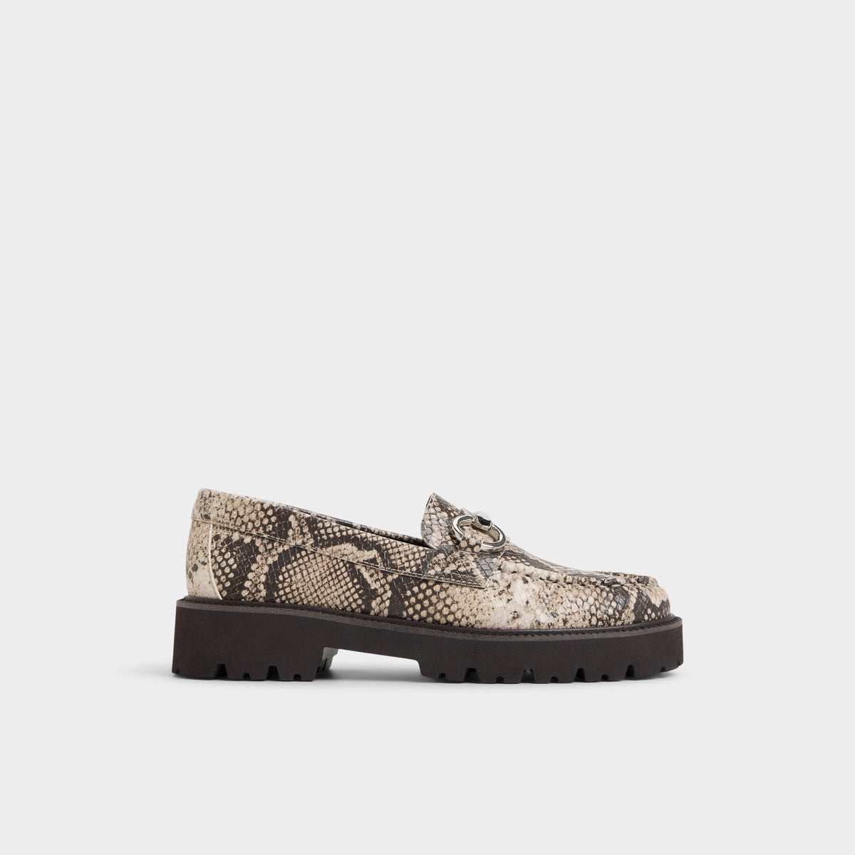 Danrose in Open Brown - Loafer, Lug sole