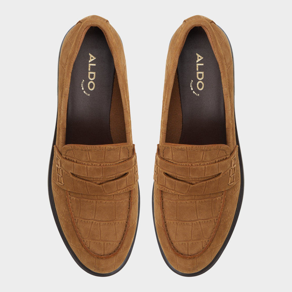 Lededanten Dark Brown Women's Loafers & Oxfords - Loafer, Block heel