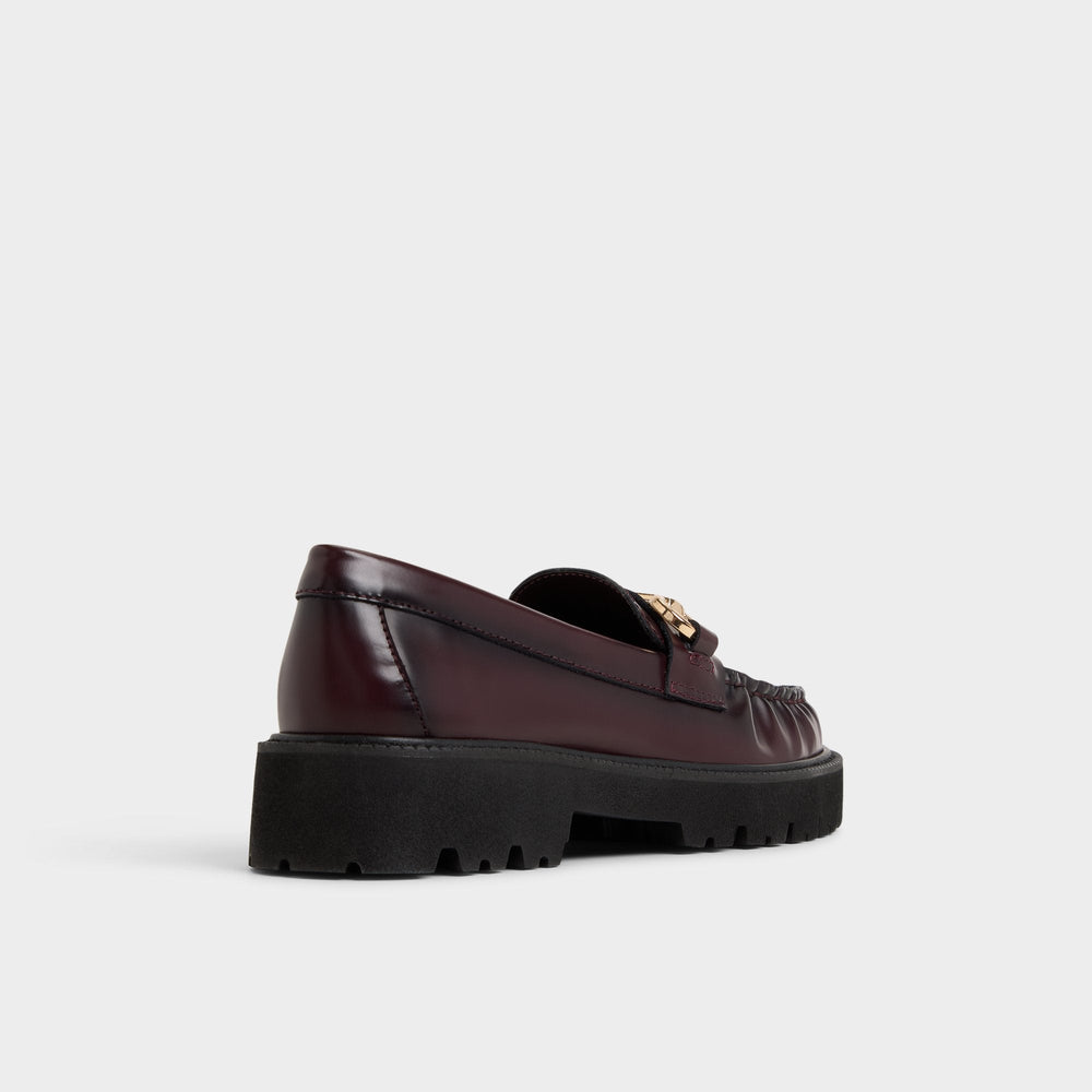 Danrose in Bordo - Loafer, Lug sole