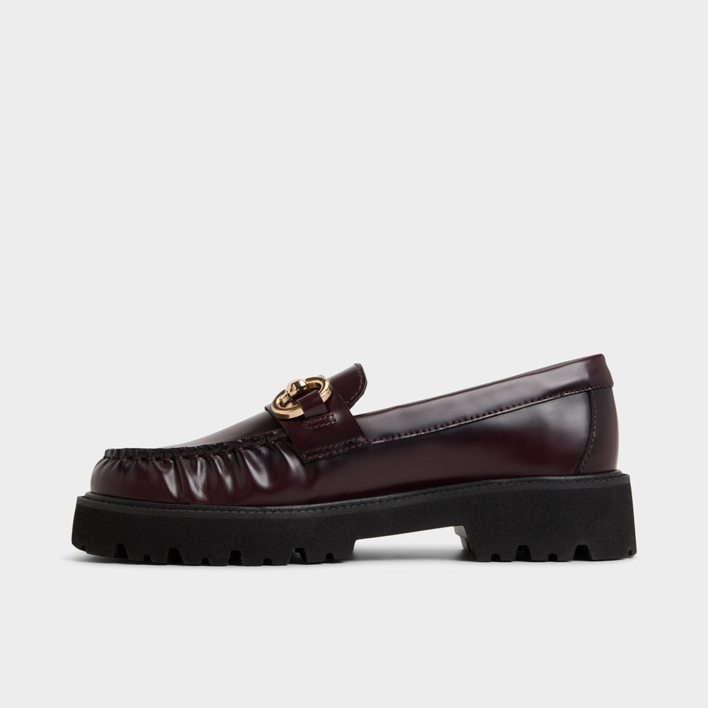 Danrose in Bordo - Loafer, Lug sole