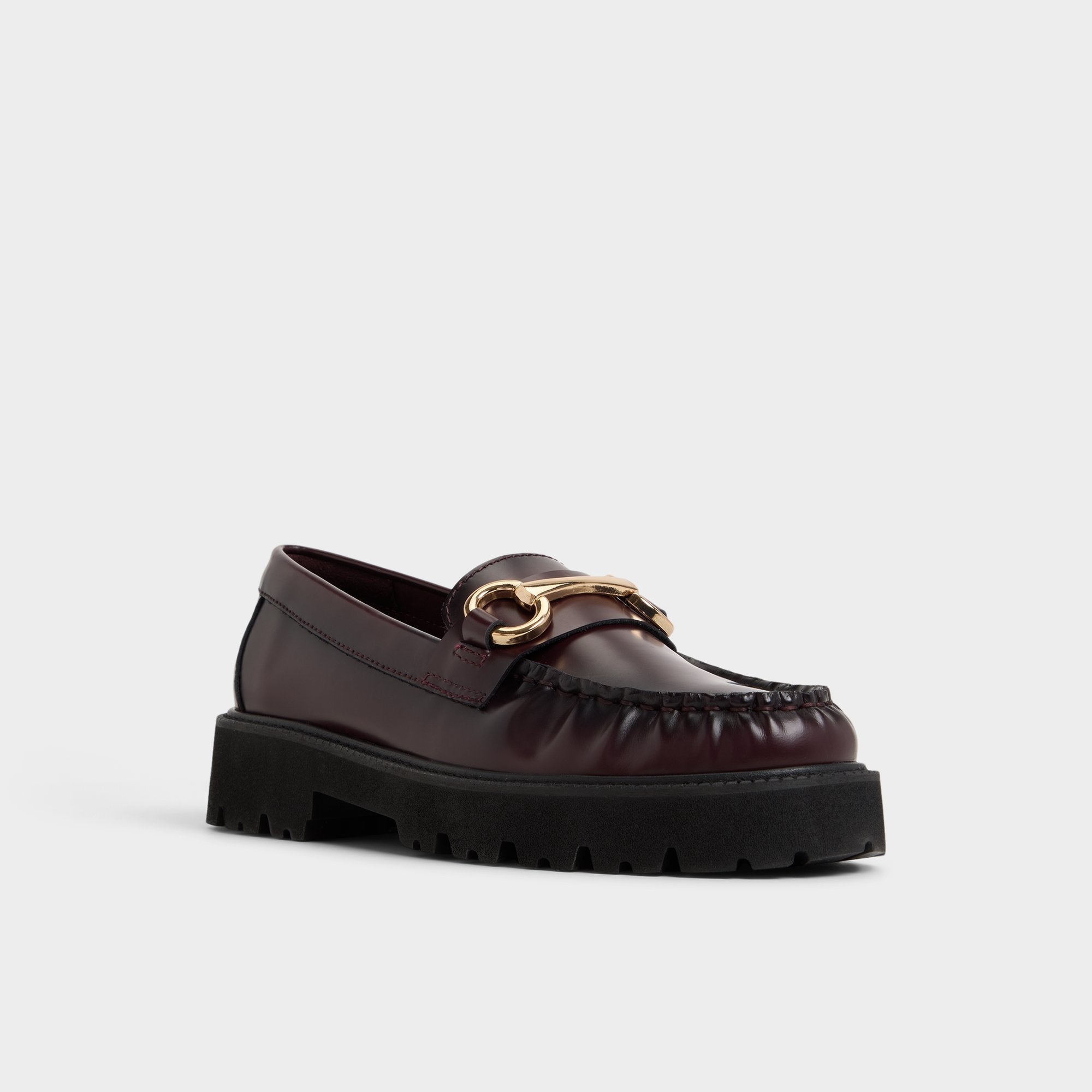 Danrose in Bordo - Loafer, Lug sole