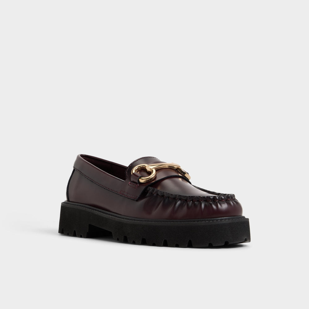 Danrose in Bordo - Loafer, Lug sole