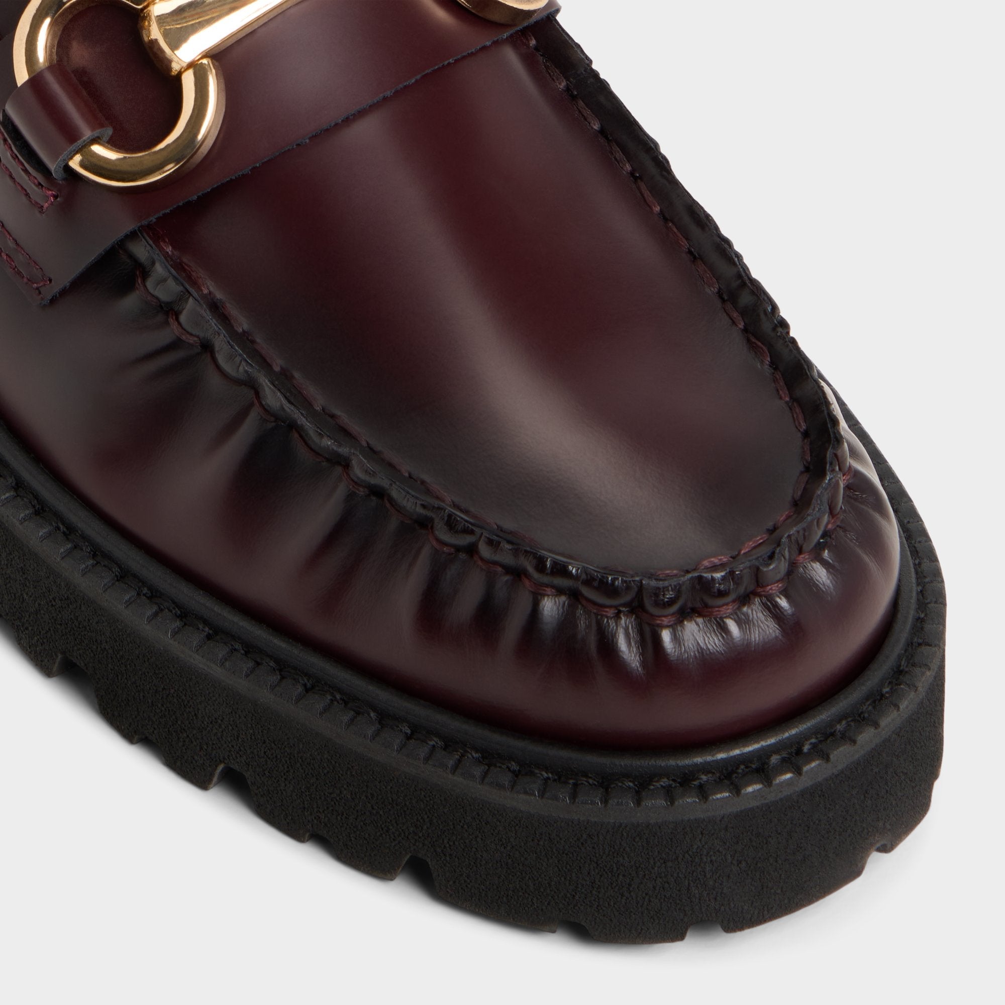 Danrose in Bordo - Loafer, Lug sole