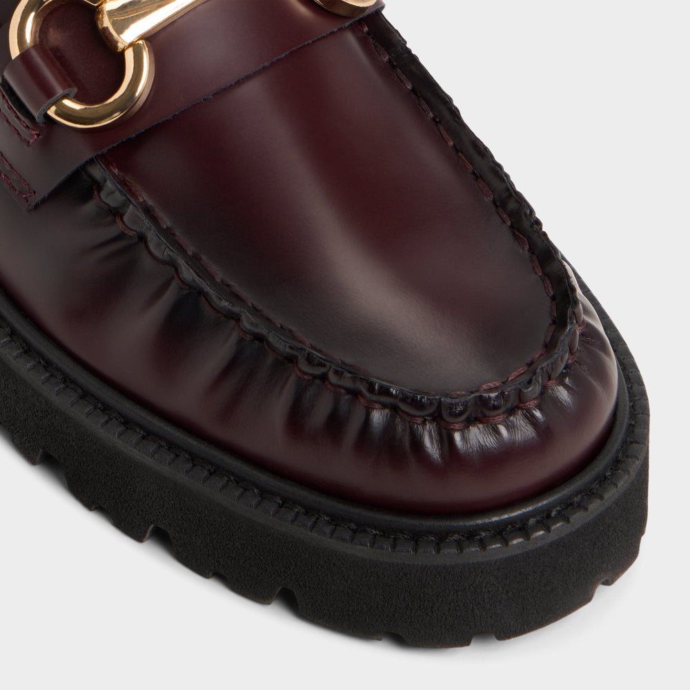 Danrose in Bordo - Loafer, Lug sole