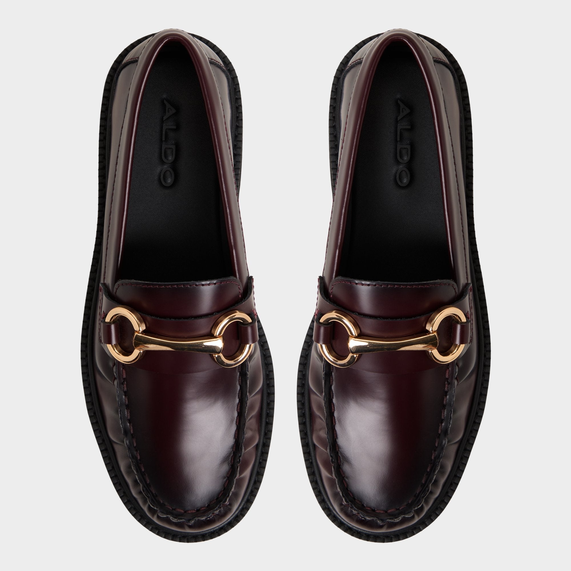 Danrose in Bordo - Loafer, Lug sole