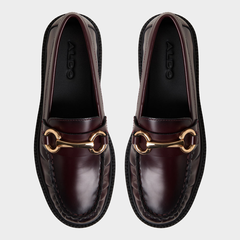 Danrose in Bordo - Loafer, Lug sole