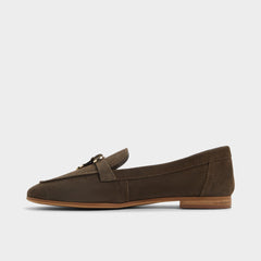 Ybilide Dark Green Women's Loafers & Oxfords - Loafer