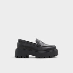Cadaycia in Xt Black - Loafer, Lug sole