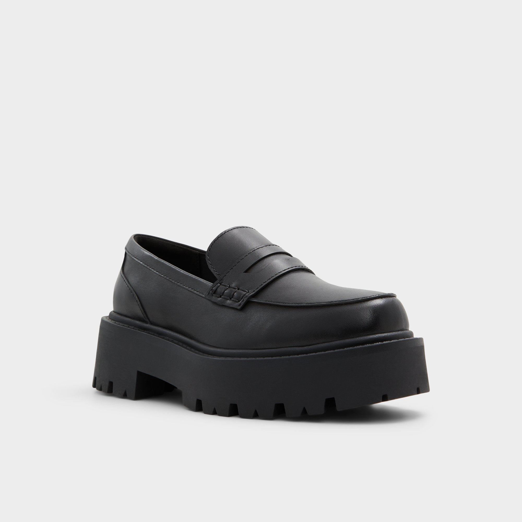 Cadaycia in Xt Black - Loafer, Lug sole