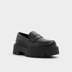 Cadaycia in Xt Black - Loafer, Lug sole