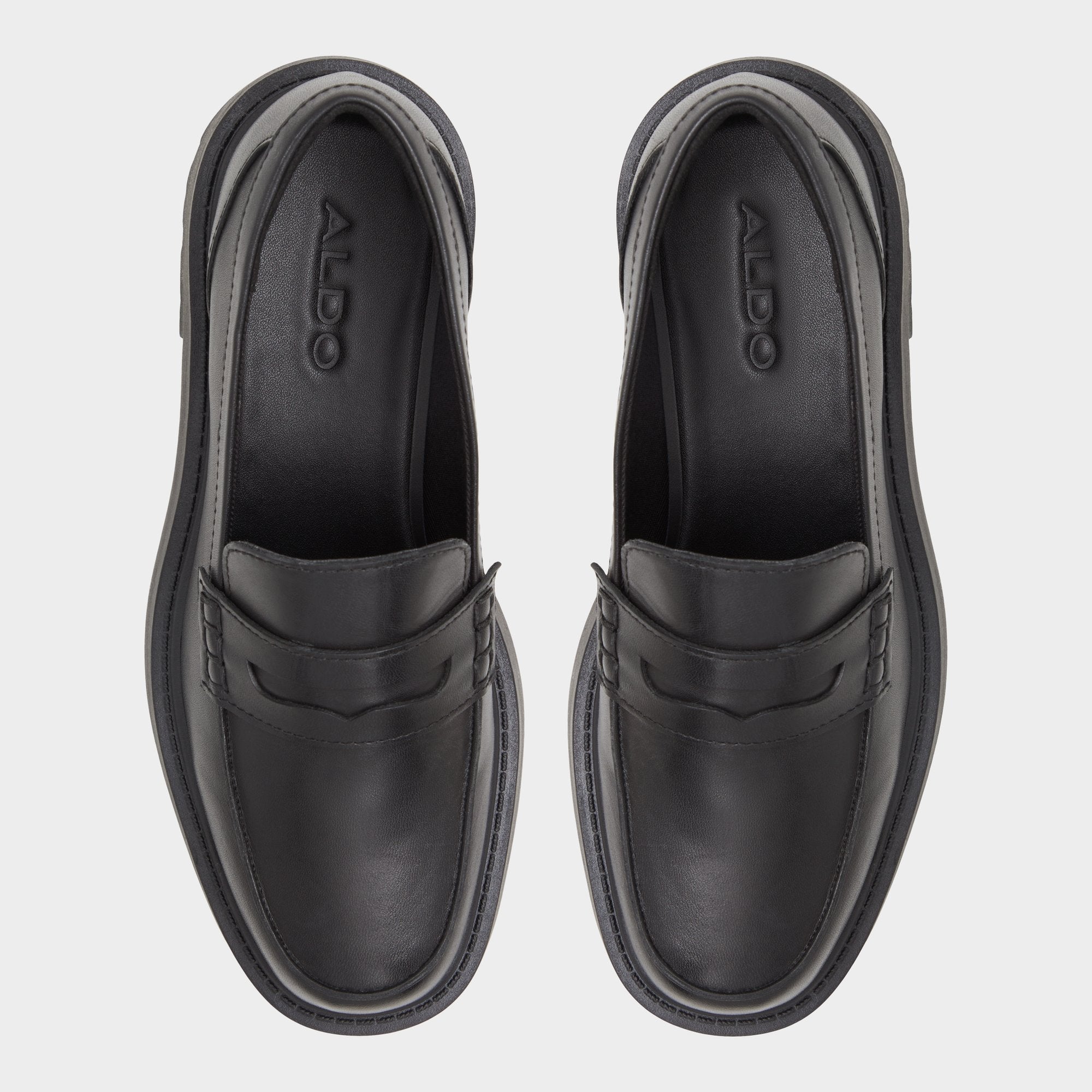 Cadaycia in Xt Black - Loafer, Lug sole