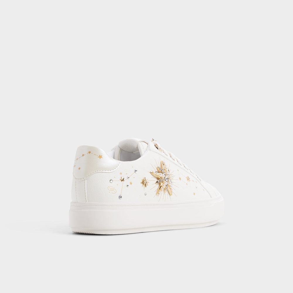 Starbright in White - Sneaker, Cup sole