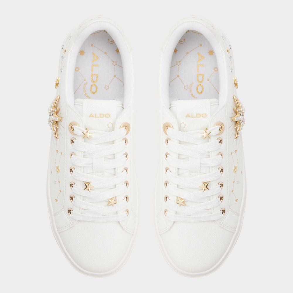 Starbright in White - Sneaker, Cup sole