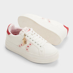 Adores in White 14193345 - Sneaker, Platform