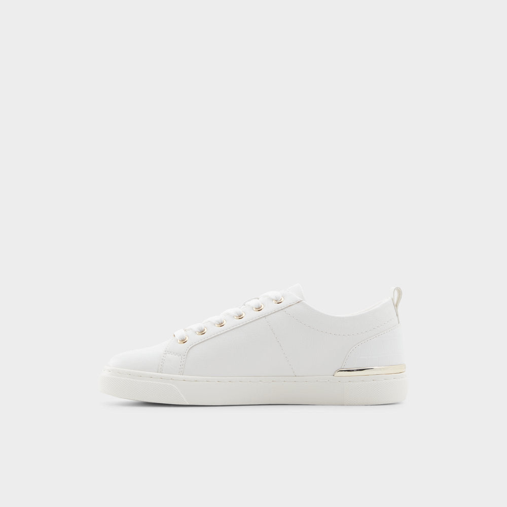 Dilathielle White Women's Low top sneakers - Low top sneaker, Cup sole