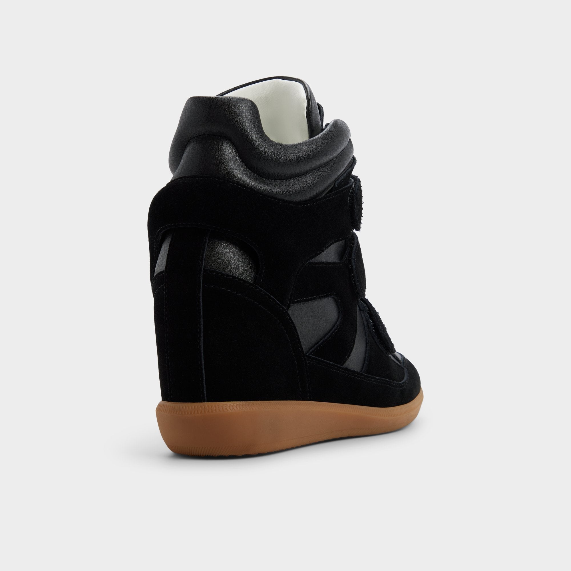 Bellissamo in Black - Wedge sneaker, Wedge heel
