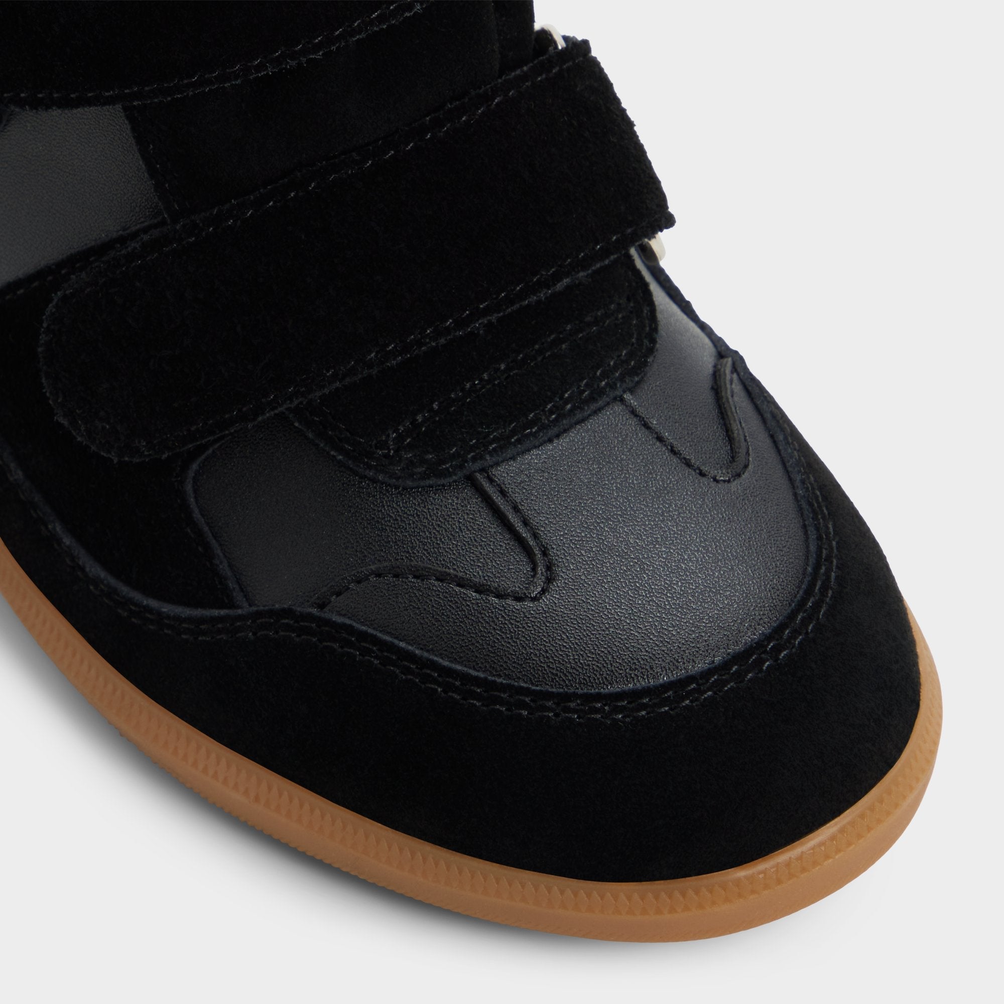 Bellissamo in Black - Wedge sneaker, Wedge heel