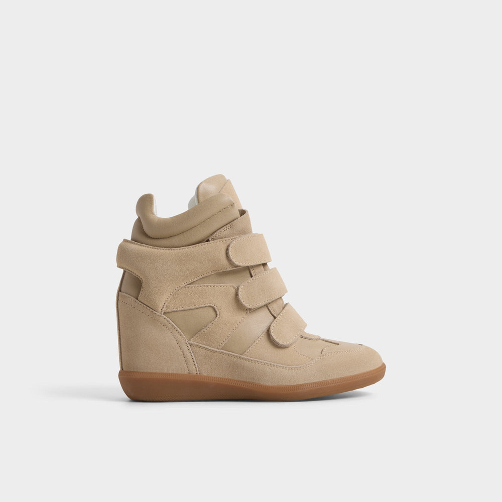 Bellissamo in Sand - Wedge sneaker, Wedge heel