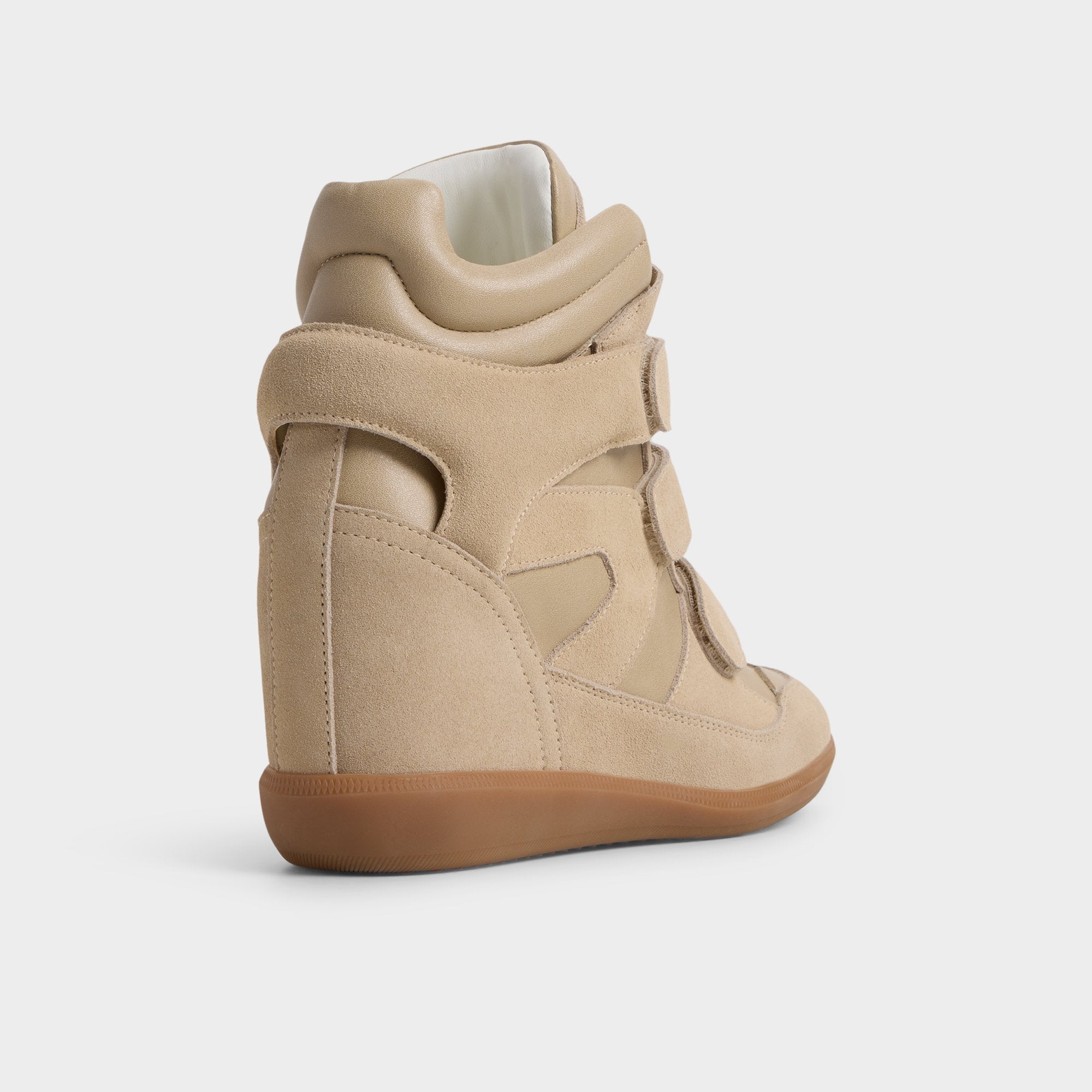 Bellissamo in Sand - Wedge sneaker, Wedge heel