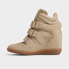 Bellissamo in Sand - Wedge sneaker, Wedge heel