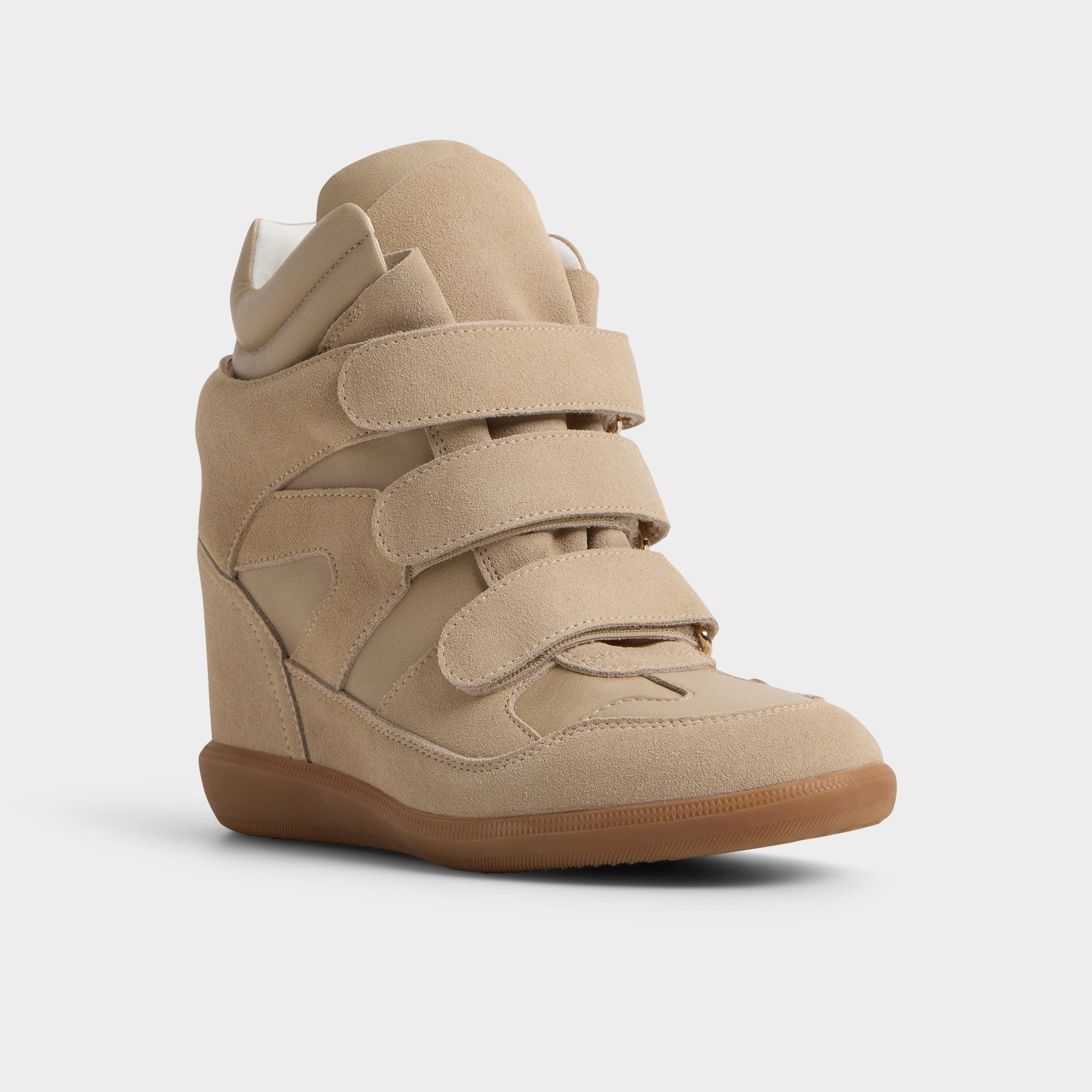 Bellissamo in Sand - Wedge sneaker, Wedge heel