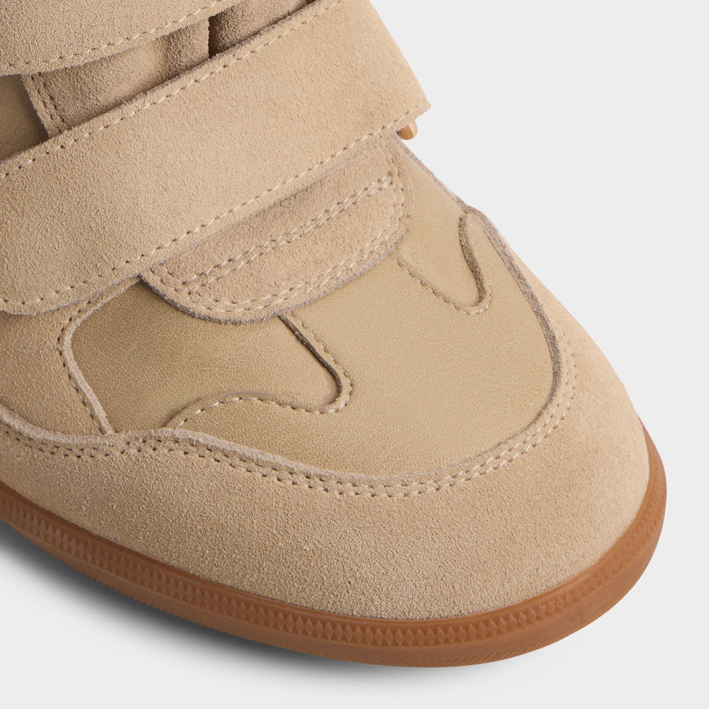 Bellissamo in Sand - Wedge sneaker, Wedge heel