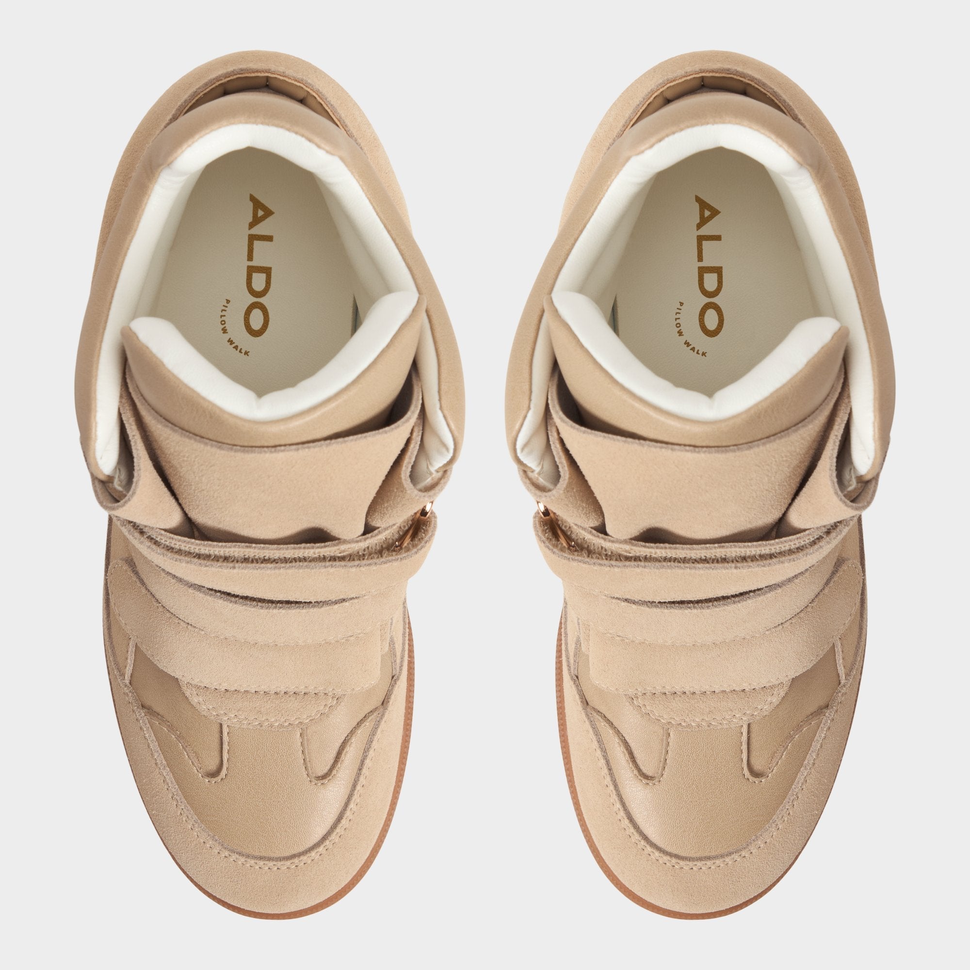 Bellissamo in Sand - Wedge sneaker, Wedge heel