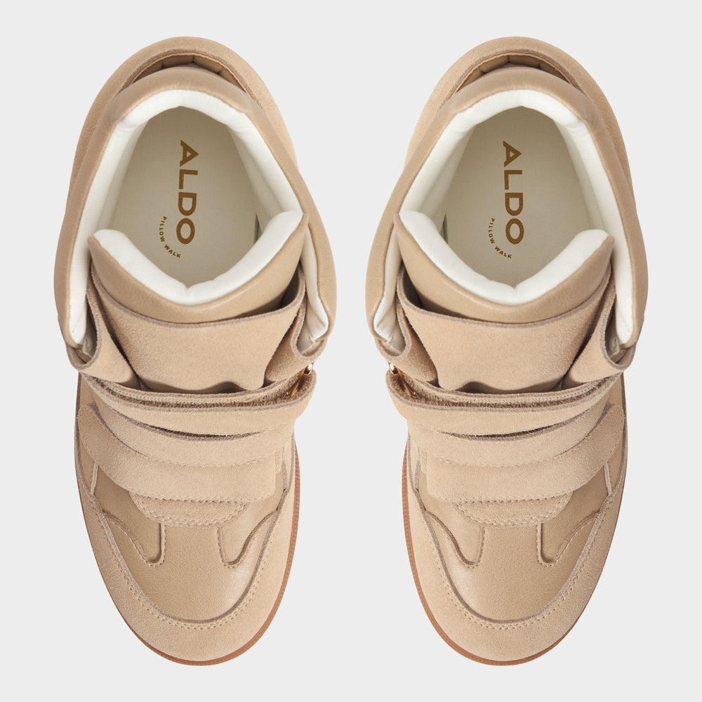 Bellissamo in Sand - Wedge sneaker, Wedge heel