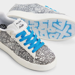 Timothy in Goodman White Black14038432 - Low top sneaker, Cup sole