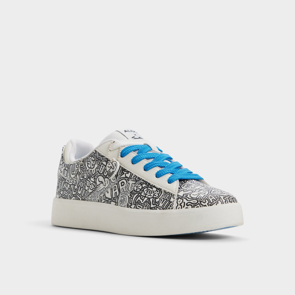 Timothy in Goodman White Black14038432 - Low top sneaker, Cup sole