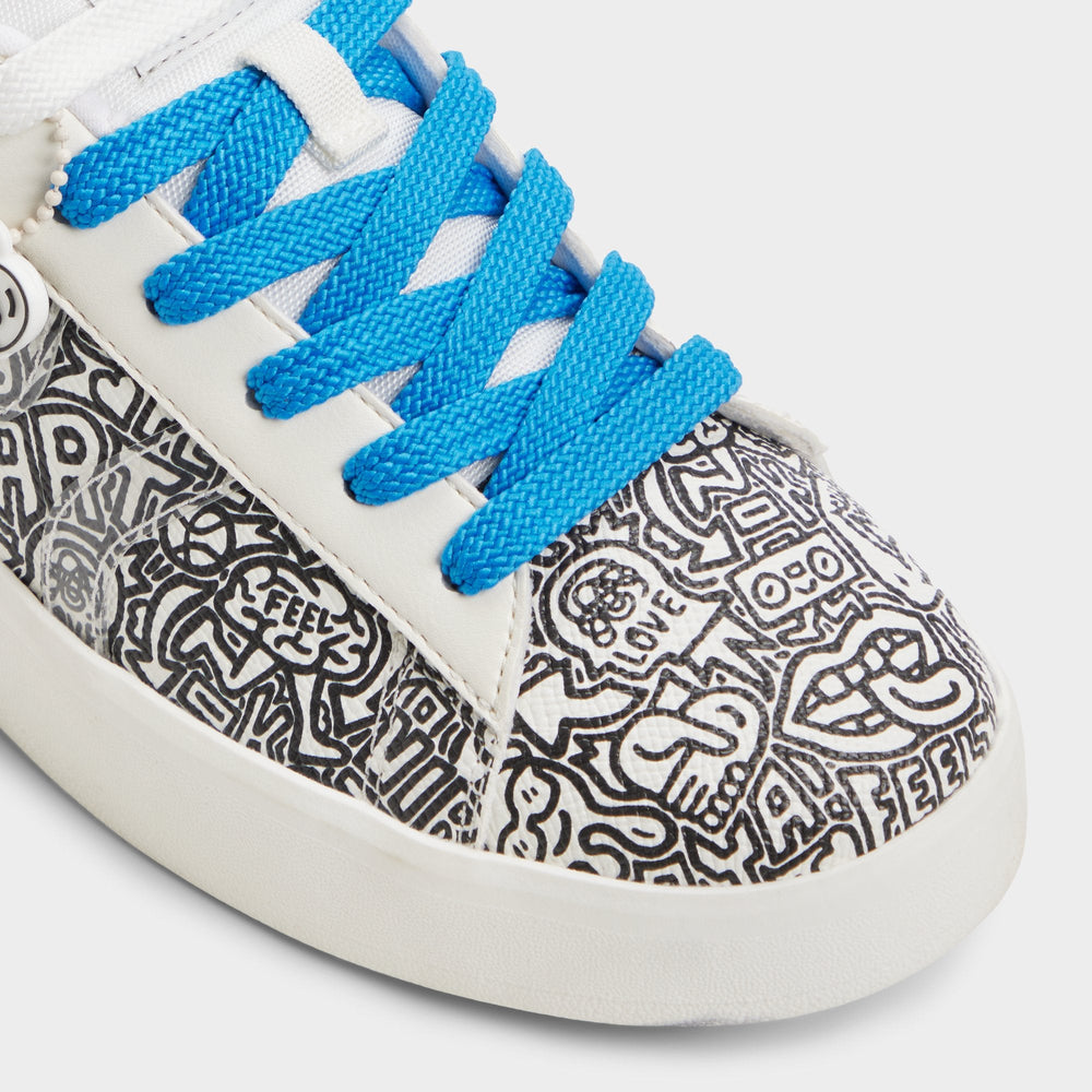 Timothy in Goodman White Black14038432 - Low top sneaker, Cup sole