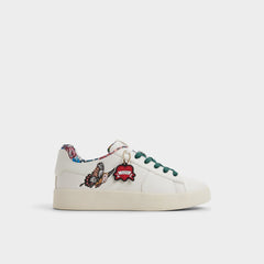 Whatisadam in White Multi 14038437 - Low top sneaker, Cup sole