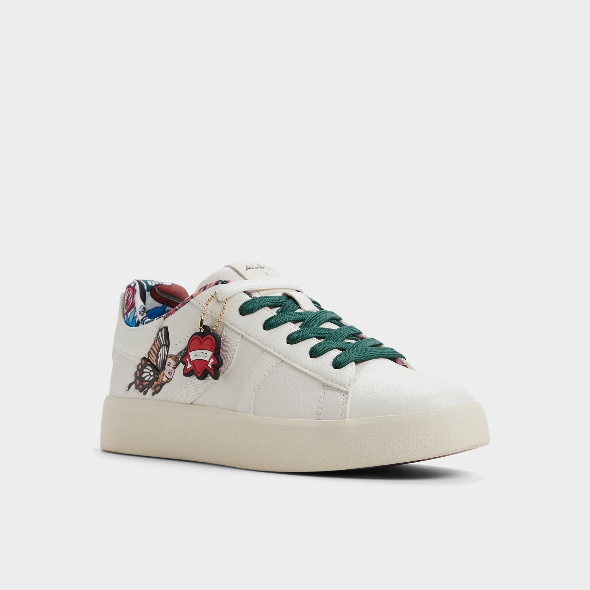 Whatisadam in White Multi 14038437 - Low top sneaker, Cup sole